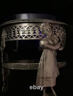 Antique Solid Silver Salt Cellar, First Empire Period