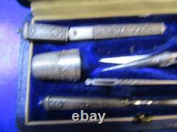 Antique Solid Silver Sewing Kit