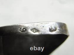 Antique Solid Silver Snuff Box