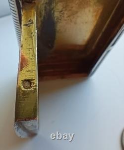 Antique Solid Silver Snuff Box Export France 19th Century
