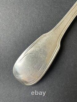 Antique Solid Silver Spoon 18th Century Hallmarks to Identify