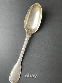 Antique Solid Silver Spoon 18th Century Identifiable Hallmarks