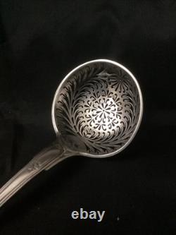 Antique Solid Silver Sprinkling Spoon