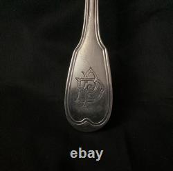 Antique Solid Silver Sprinkling Spoon