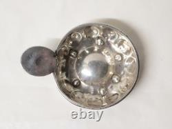Antique Solid Silver Tastevin, Dessendre-Duvernois, 18th–19th Century