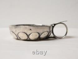 Antique Solid Silver Tastevin, Dessendre-Duvernois, 18th–19th Century