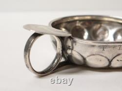 Antique Solid Silver Tastevin, Dessendre-Duvernois, 18th–19th Century