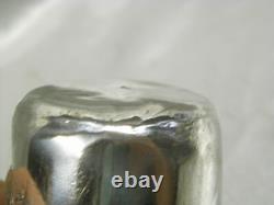 Antique Solid Silver Timbale Minerva Cup Curon Glass 62.30 g