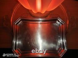 Antique Solid Silver Tray 'JHeniger' with 1920 Stamp, Weighs 303 grams