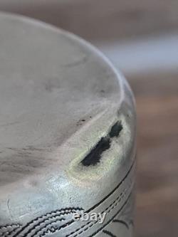 Antique Solid Silver Tumbler, 19th Century, 13 DK Hallmark, 1867