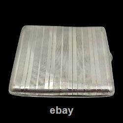 Antique Solid Silver and Gold Cigarette Case