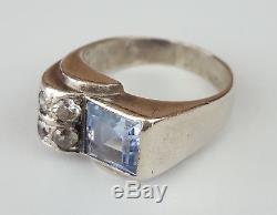 Antique Sterling Silver 800 Ring Size 56 Antique Sterling Silver Silber Ring