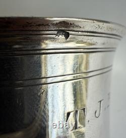 Antique Sterling Silver Curon Hunting Cup, Fermiers Généraux Period
