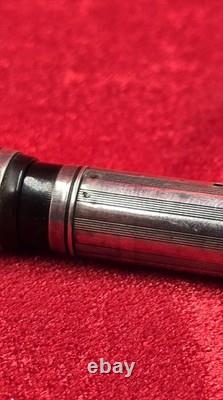 Antique Sterling Silver Fountain Pen with 18k Gold Nib