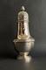 Antique Sterling Silver Sugar Bowl By Silversmith L. Lapar With Ribbon Decoration, 19th Century