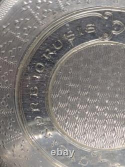 Antique Swiss Pocket Watch Solid Silver Needs Servicing