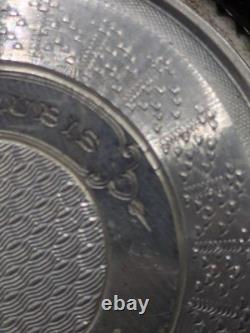 Antique Swiss Pocket Watch Solid Silver Needs Servicing