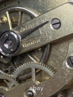 Antique Swiss Pocket Watch Solid Silver Needs Servicing