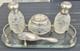 Antique Toilet Set In Crystal And Solid Silver. Baccarat, St Louis