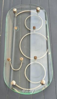 Antique Toilet Set in Crystal and Solid Silver. Baccarat, St Louis