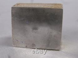 Antique Vermeil Box Set Gold on Solid Silver Enamel Russian 84