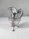 Antique Very Pretty Small Silver Milk Jug With Griffin Head In Louis Xv Style