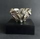 Antique Vine Bowl Sterling Silver Italy Attilio De Luca Art Nouveau