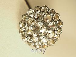 Antique XVIII Century Solid Silver Hat Pin