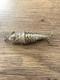 Antique Articulated Fish Box Pendant In Solid Silver