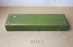 Antique beautiful cake or pie server in solid silver and vermeil in box