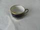 Antique Blue Porcelain Cup From Sevres With Solid Silver Mount