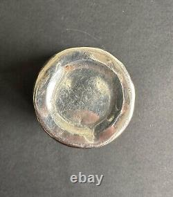 Antique cup with shell decoration, solid sterling silver Minerva, 19th/20th century
