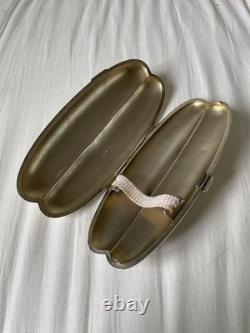 Antique double cigar case in solid silver A&J Zimmerman Birmingham
