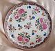 Antique Large Plate Limoges Porcelain Raynaud Bordered With Solid Silver Tétard Brothers