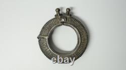 Antique rare solid silver bracelet from Rajasthan, very beautiful 19th-century decoration