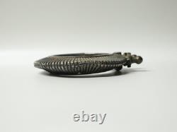 Antique rare solid silver bracelet from Rajasthan, very beautiful 19th-century decoration