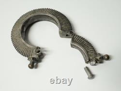 Antique rare solid silver bracelet from Rajasthan, very beautiful 19th-century decoration