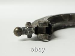 Antique rare solid silver bracelet from Rajasthan, very beautiful 19th-century decoration