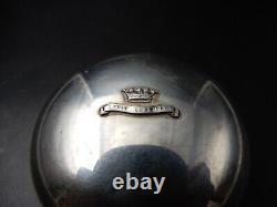 Antique silver box Livio Loretta Silver 800 Crown Italy 5.3 cm