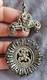 Antique Silver Filigree Pendant With Saint Michael Medallion To Be Restored