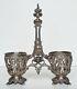 Antique Silver Oil And Vinegar Server (minerva) 19th Century