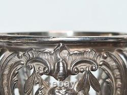 Antique silver oil and vinegar server (minerva) 19th century