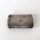 Antique Silver Snuffbox Engraved With Minerva Hallmark, France, Circa 1860