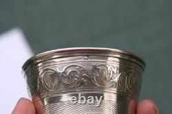 Antique silver timbale, Minerva hallmark, 60 g
