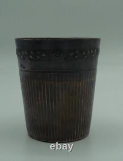 Antique silver tumbler, first standard, Minerva hallmark #5256#