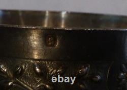 Antique silver tumbler, first standard, Minerva hallmark #5256#