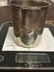 Antique Solid 950 Silver Tumbler, Minerva Hallmark, Monogrammed, 86 G