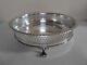 Antique Solid Silver 800 Hallmark Bowl + Silversmith Hollow Flatware 346 Gm