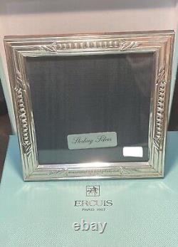 Antique solid silver Ercuis photo frame