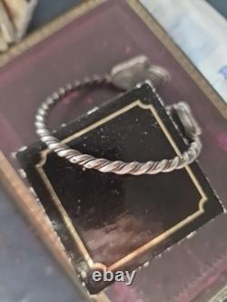 Antique solid silver bracelet